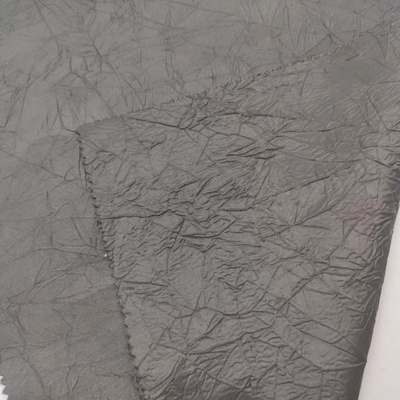 Pd Water Resistant Crinkle Jacket Fabric 47% Nylon 53% Polyester 70D*75D