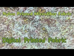 PU Coating Printed Microfiber Fabric 100% Nylon Stain Proof