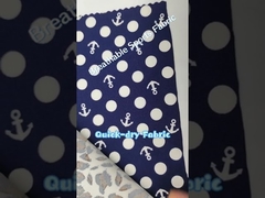 150GSM Breathable Sports Fabric Soft 50% Cotton Smooth