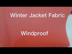 100 TPU Winter Jacket Fabric 180gsm Windproof Waterproof